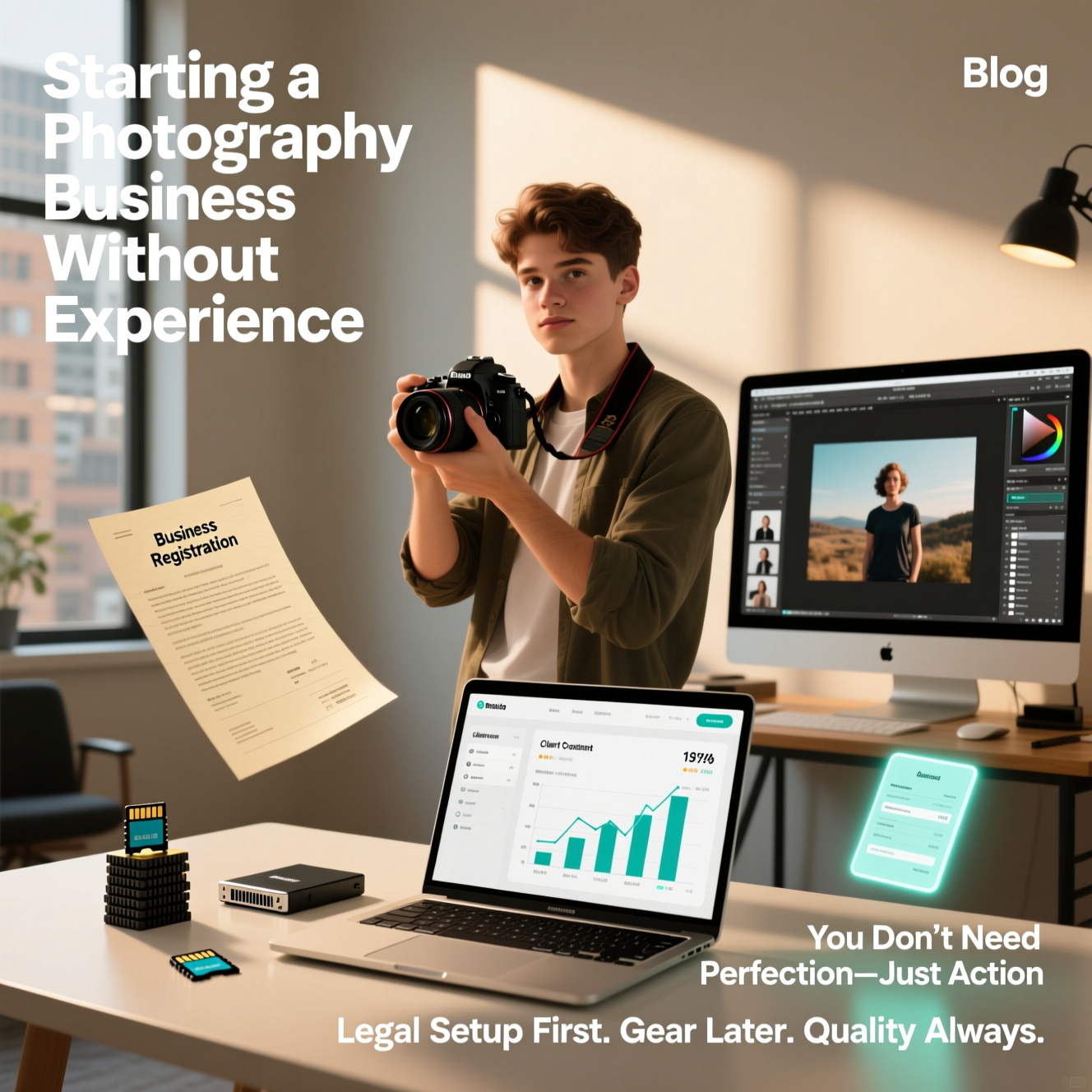 How to Start a Photography Business With No Experience