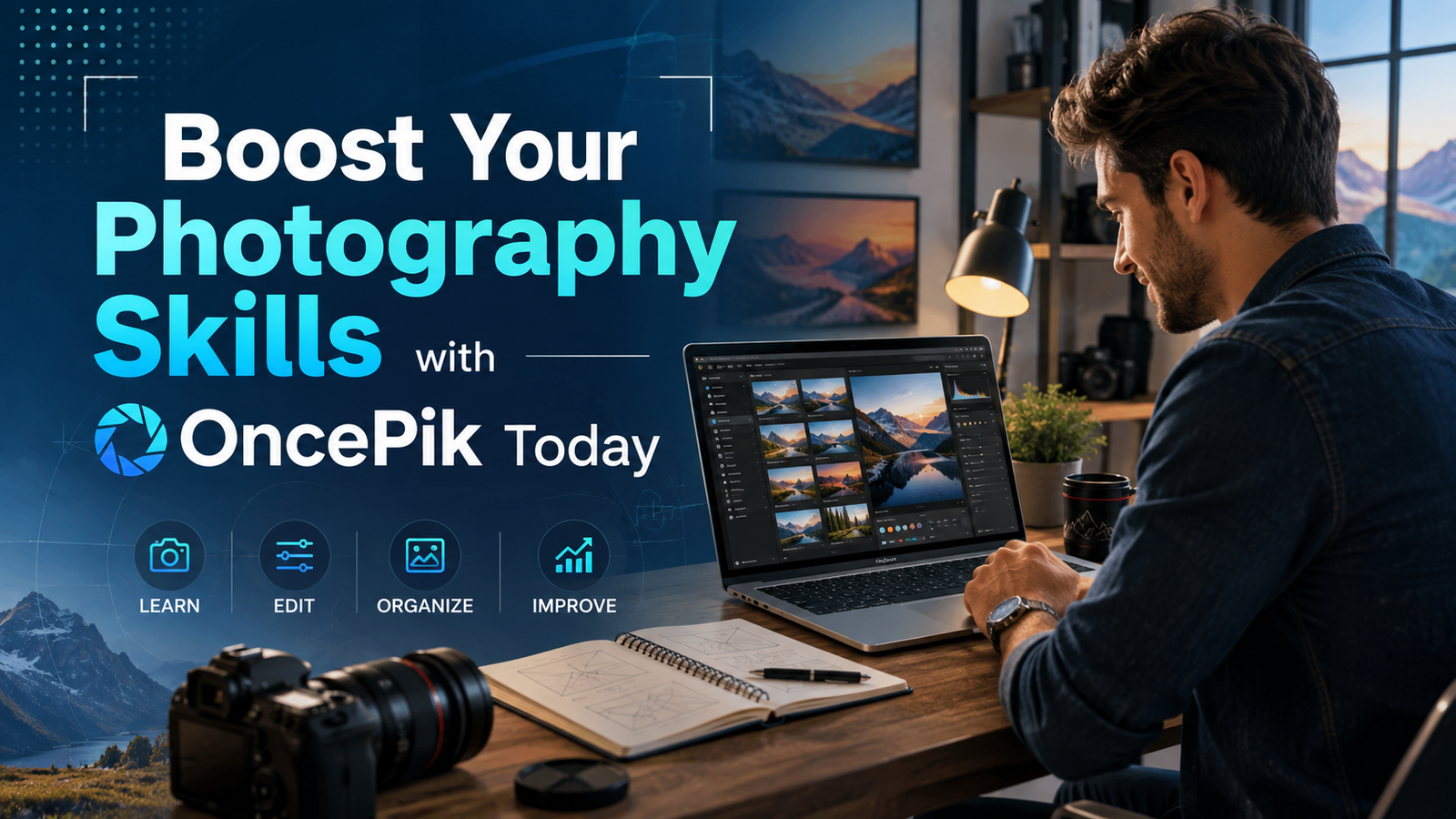 Photography Skills with OncePik